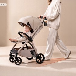 Lionelo Bett Καρότσι Ταξιδίου έως 22kg Με Dri-Seat & ThermBag Black Onyx