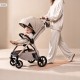 Lionelo Bett Καρότσι Ταξιδίου έως 22kg Με Dri-Seat & ThermBag Black Onyx