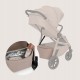 Lionelo Bett Καρότσι Ταξιδίου έως 22kg Με Dri-Seat & ThermBag Beige Sand
