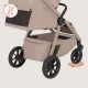 Lionelo Bett Καρότσι Ταξιδίου έως 22kg Με Dri-Seat & ThermBag Beige Sand