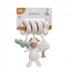 Interbaby Jirafa Savanna Σπιράλ Δραστηριοτήτων Beige