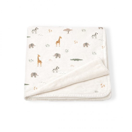 Interbaby Jirafa Savanna Κουβέρτα Αγκαλιάς 80X110 Beige