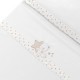 Ιnterbaby Oso Sentado Estrella Σεντόνια Λίκνου Σετ 3 Τεμ 50×80 Beige